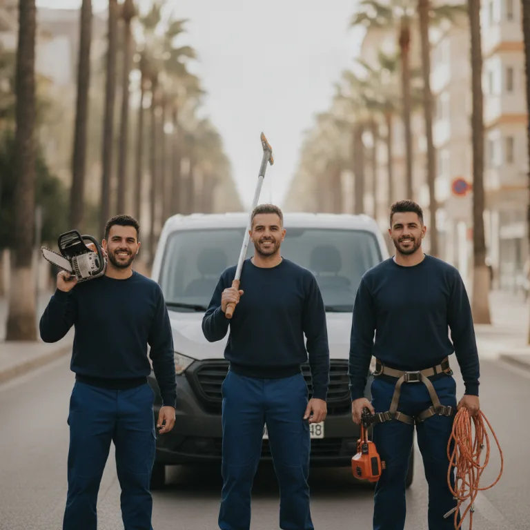Tala de Árboles equipo en Benalmadena